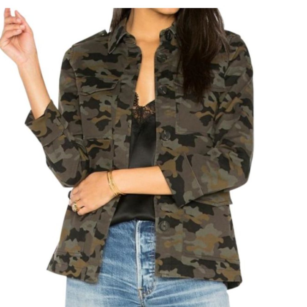 L'Agence The Cromwell in Camo Jacket (like new)